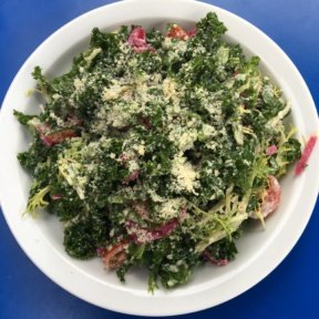 Gluten-free kale salad from Fritzi Coop